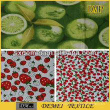 Текстильная тропический дизайн материала фрукты печати ткань